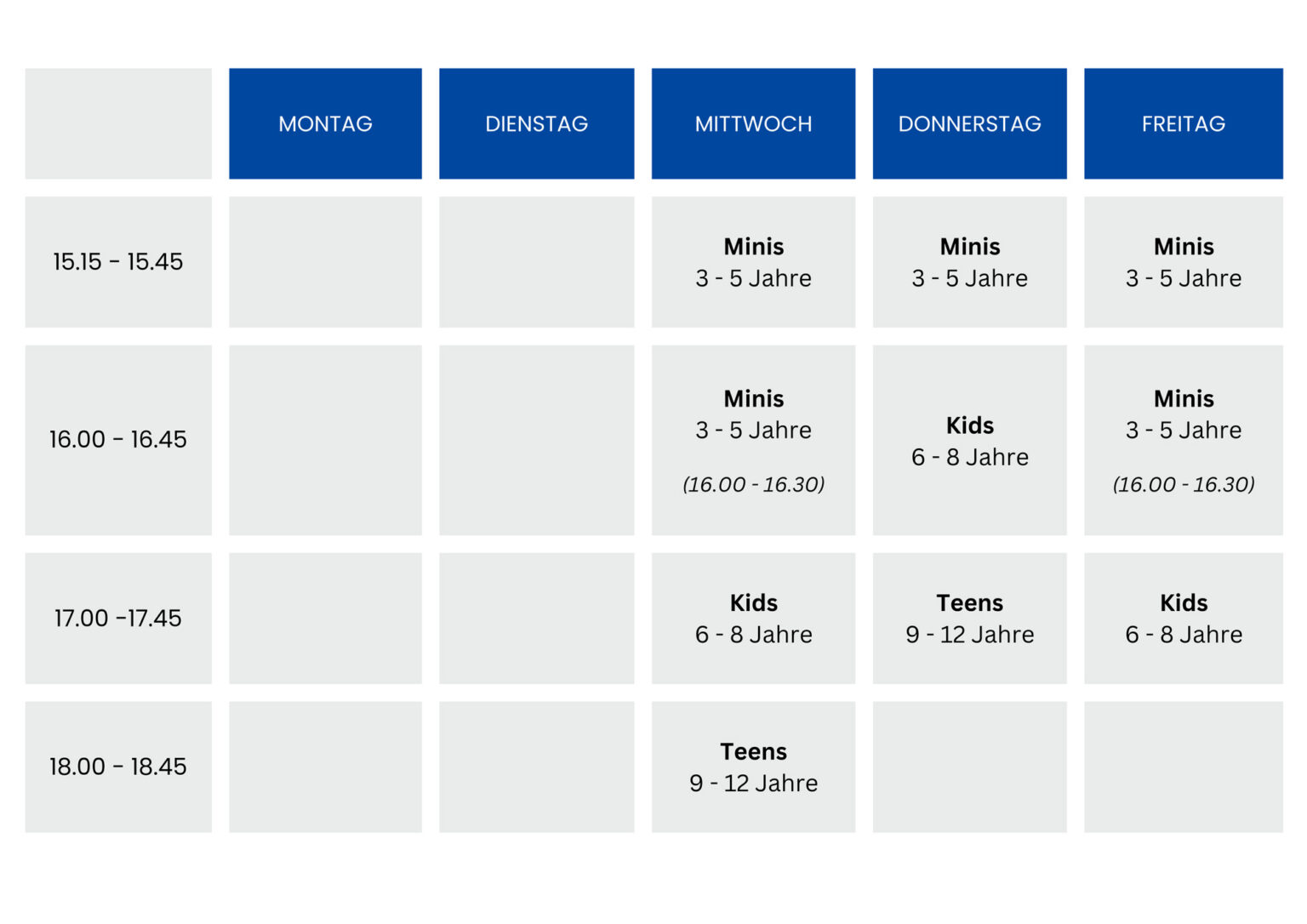 Stundenplan Leutzsch