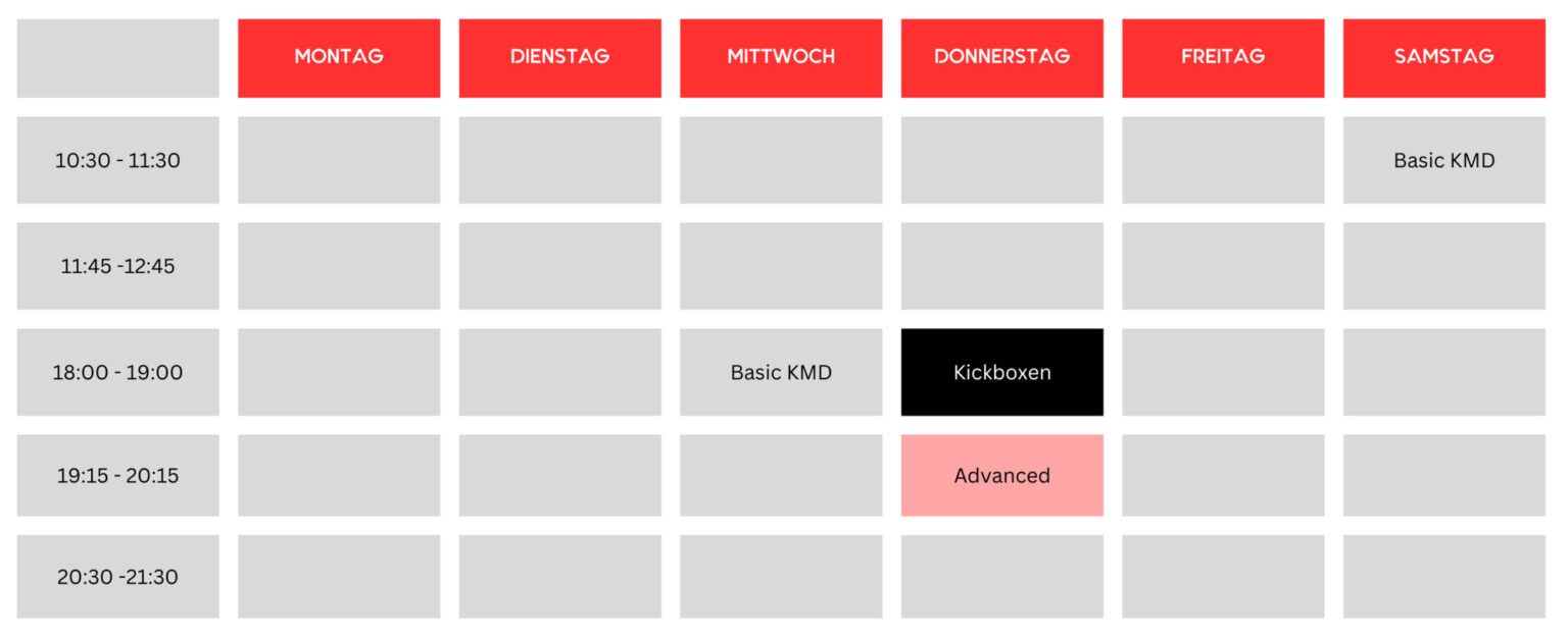 Krav Maga DEFCON® für Erwachsene